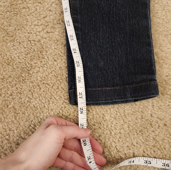 Bonafide Womens Blue Jeans Dark Wash Skinny Size 32" Waist #C59 - Picture 2 of 6